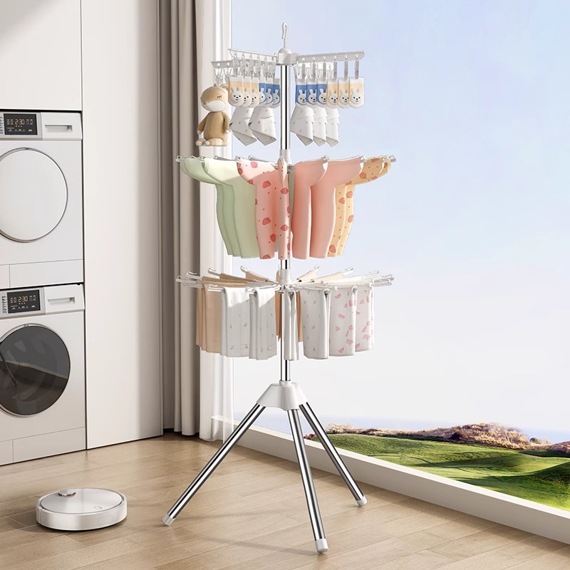 Baby Clothing Drying Rack - XinZhi Baby Clothes Drying Rack Stand