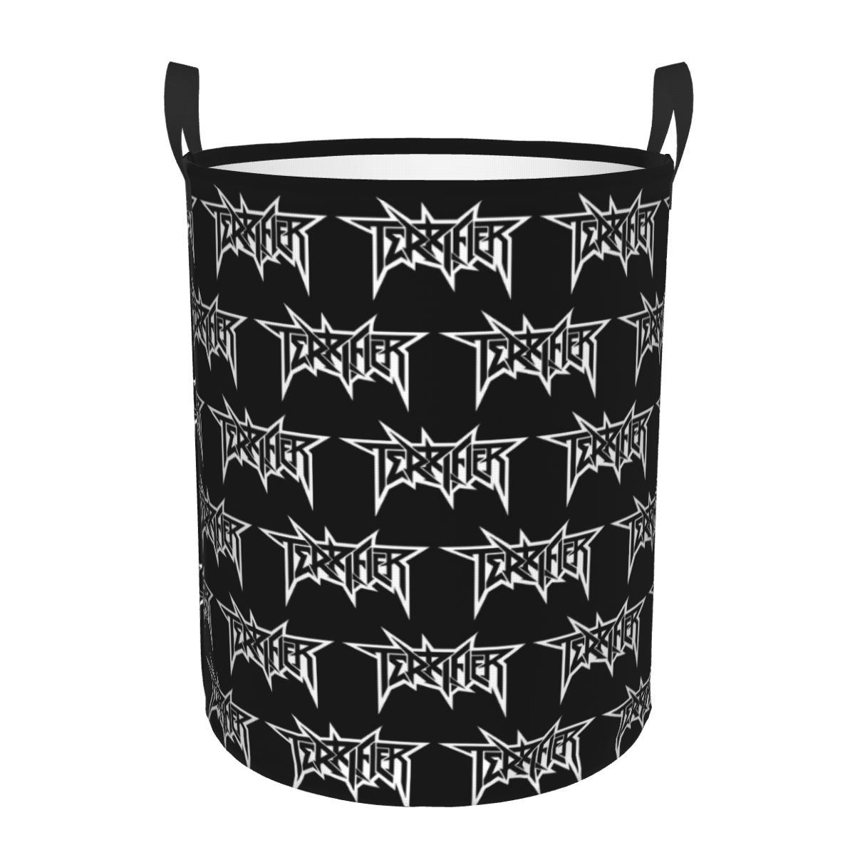 Baby Clothing Basket - Custom T-Terrifiers Logo Laundry Basket Collapsible