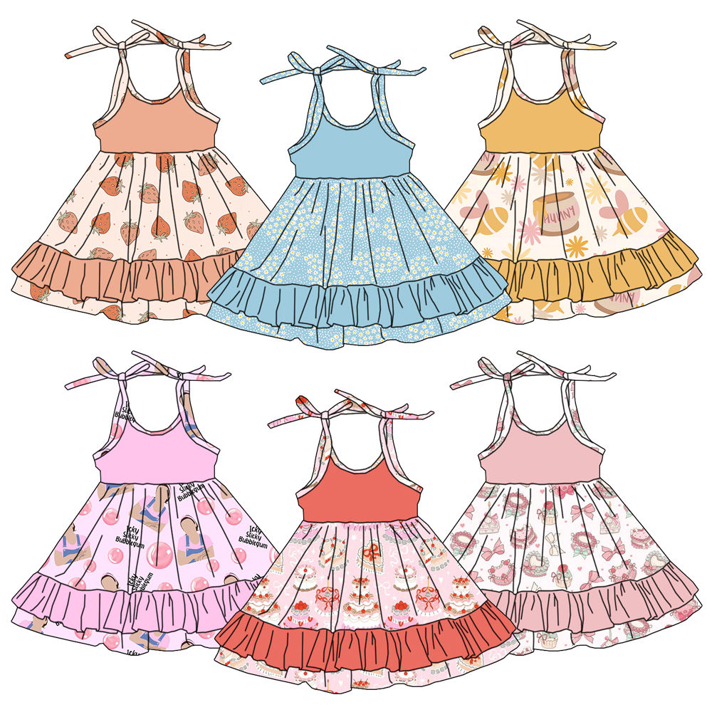 Baby Clothing Boutique - Summer Strawberry Print Baby Girl Dress