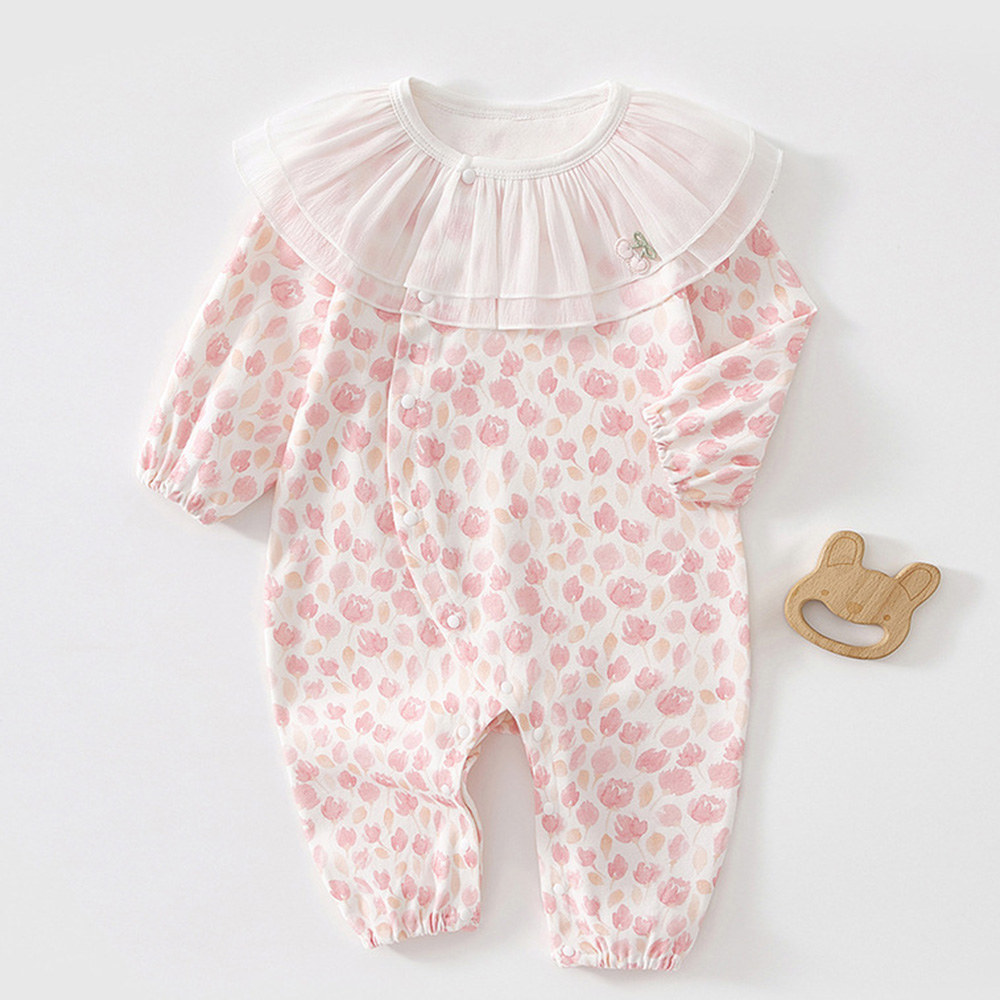 Baby Clothing Boutique - Thanksgiving Baby Girl Romper Long Sleeve