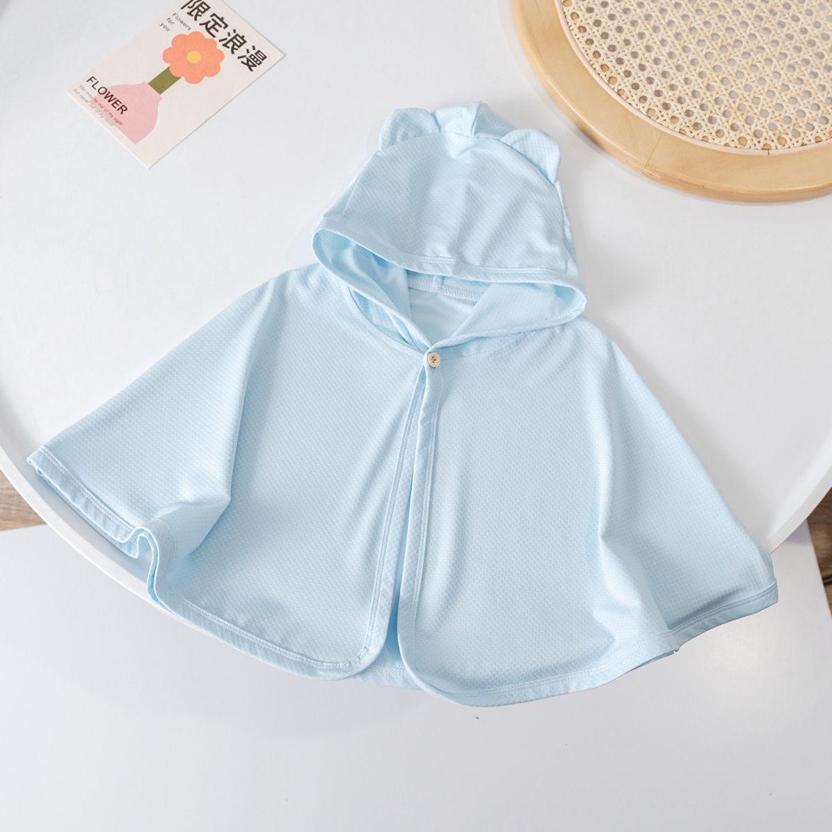 Baby Hooded Sun Protection Coa - Knit Cardigan Infant recension och pris