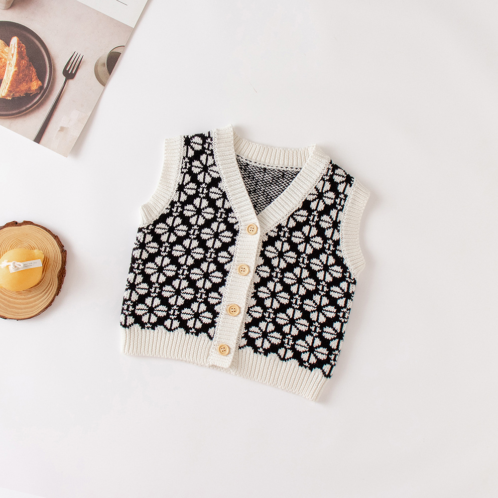 2025 Spring and Autumn New Gir - Knit Cardigan Infant recension och pris