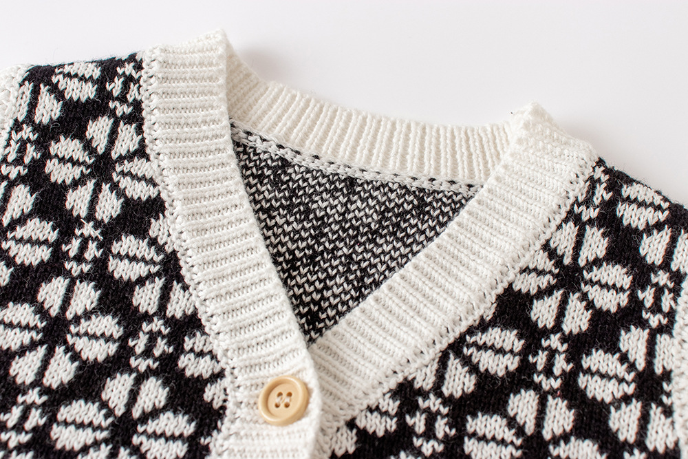 2025 Spring and Autumn New Gir - Knit Cardigan Infant recension och pris