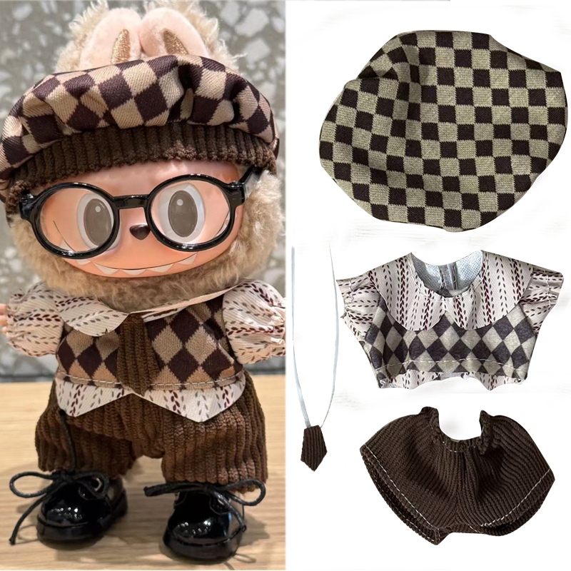 For 15 17cm Labubu Doll Mailla - Baby Clothing Items recension och pris