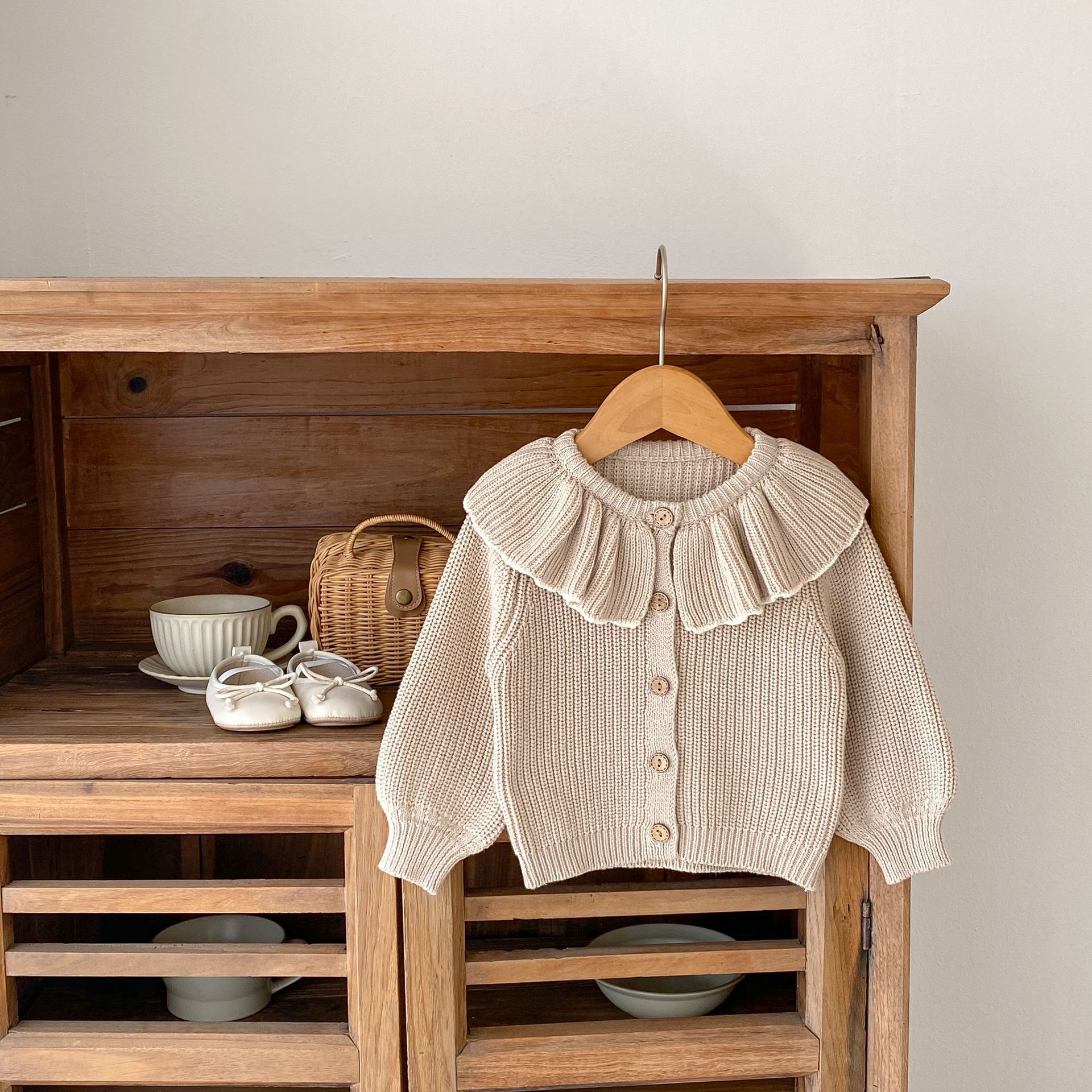 INS New Spring and Autumn Infa - Knit Cardigan Infant recension och pris