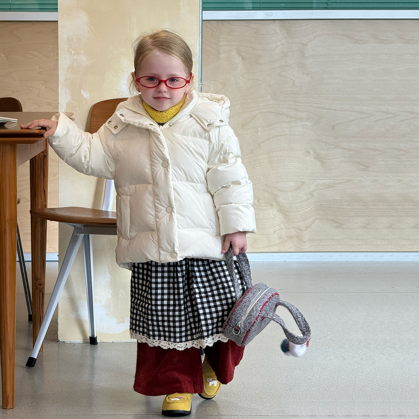 Kids Clothing Girls Down Jacke - Baby Clothing Boutique recension och pris