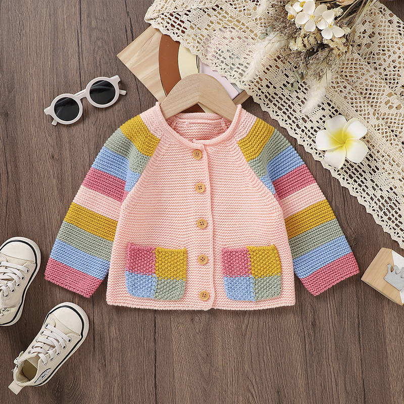 Baby Sweaters Cardigans Autumn - Knit Cardigan Infant recension och pris