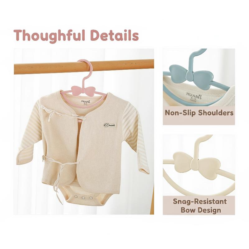 12PCS Baby Kids Clothes Hanger - Baby Clothing Hanging Rack recension och pris