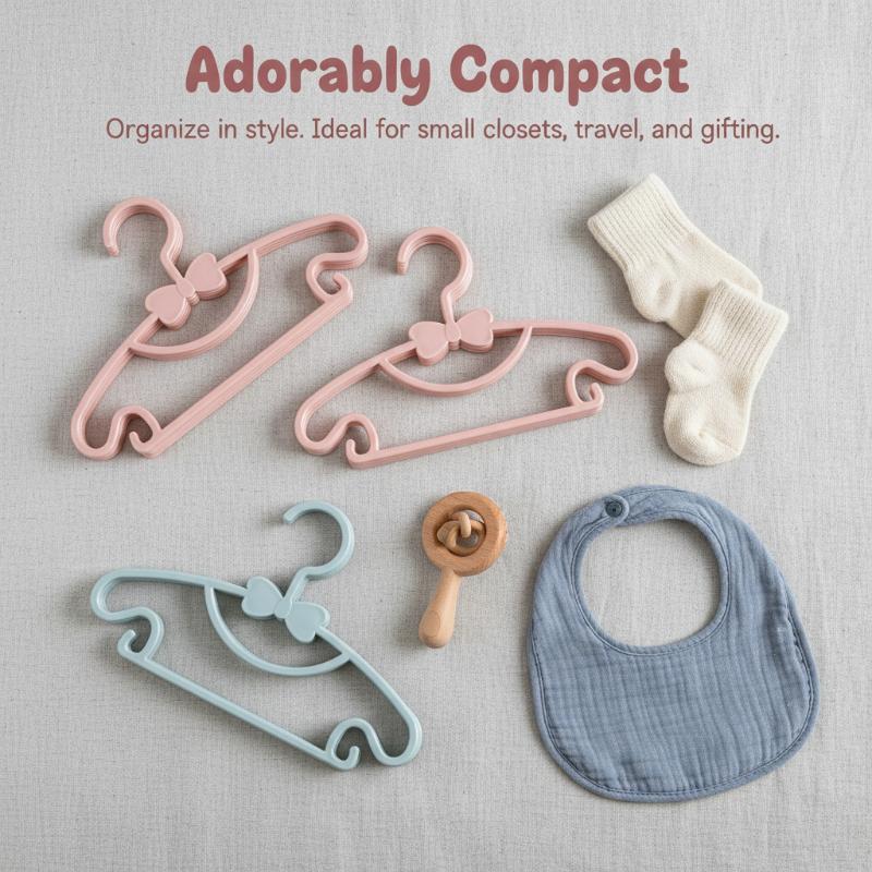 12PCS Baby Kids Clothes Hanger - Baby Clothing Hanging Rack recension och pris