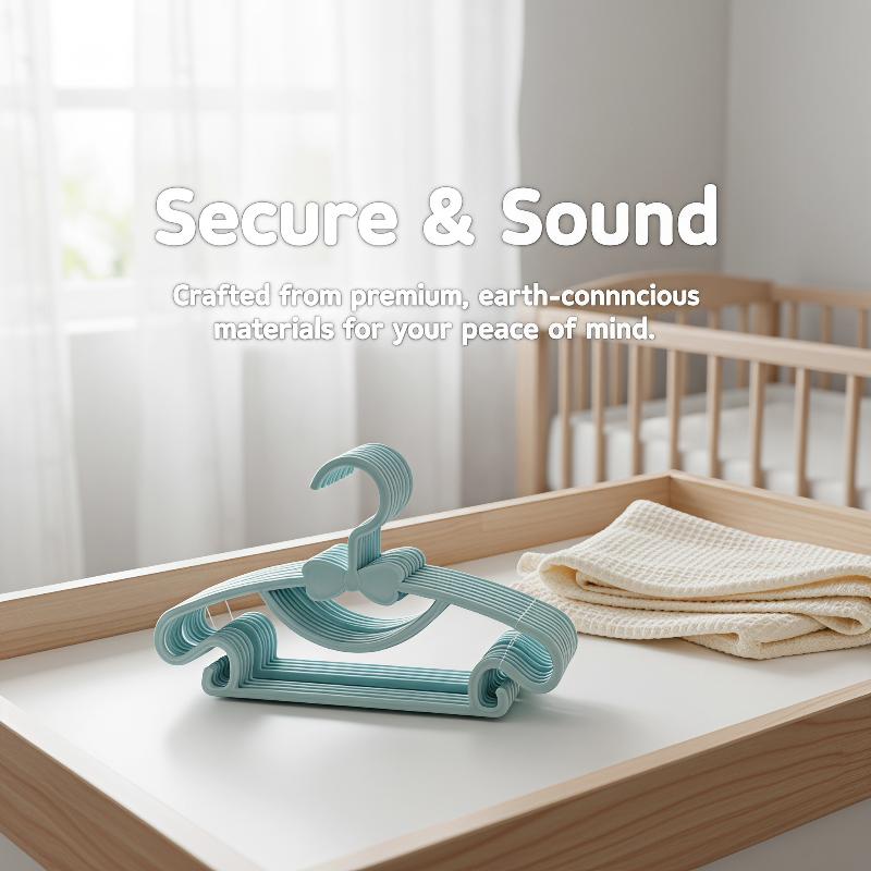 12PCS Baby Kids Clothes Hanger - Baby Clothing Hanging Rack recension och pris