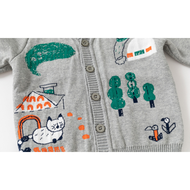 2-8T Toddler Kid Baby Boy Girl - Knit Cardigan Infant recension och pris