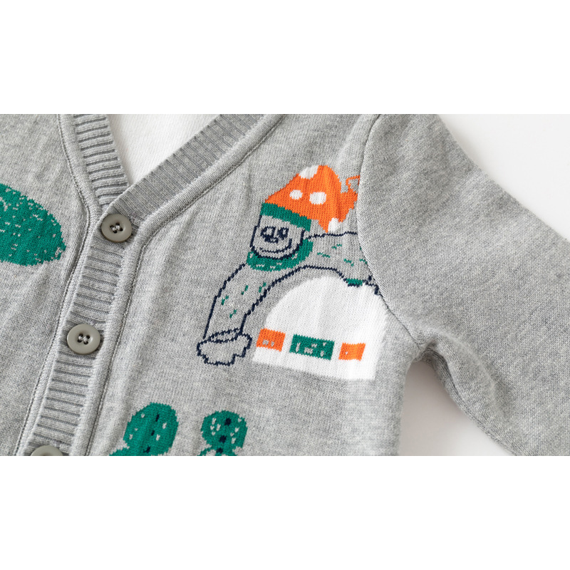 2-8T Toddler Kid Baby Boy Girl - Knit Cardigan Infant recension och pris