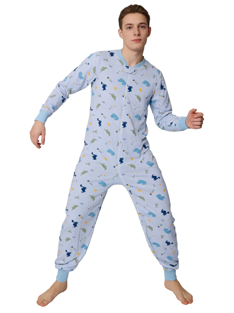 XXXL Adult Underwear Blue Dino - Baby Clothing Patterns recension och pris