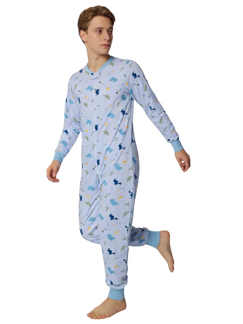 XXXL Adult Underwear Blue Dino - Baby Clothing Patterns recension och pris