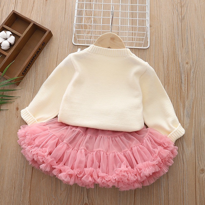 Girl's Jumper Set Autumn and W - Baby Clothing Jumpers recension och pris