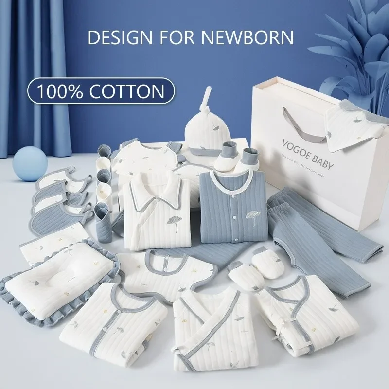 Newborn Baby 28 Pcs Gift Sets  - Baby Clothing Organic recension och pris