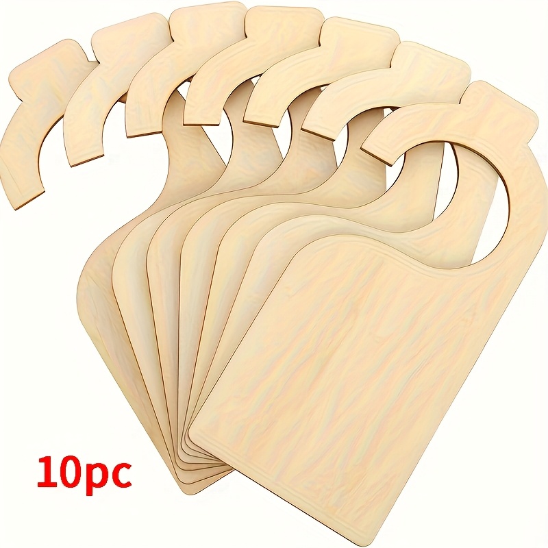 10PCS Blank Clothing Rack Divi - Baby Clothing Hanging Rack recension och pris