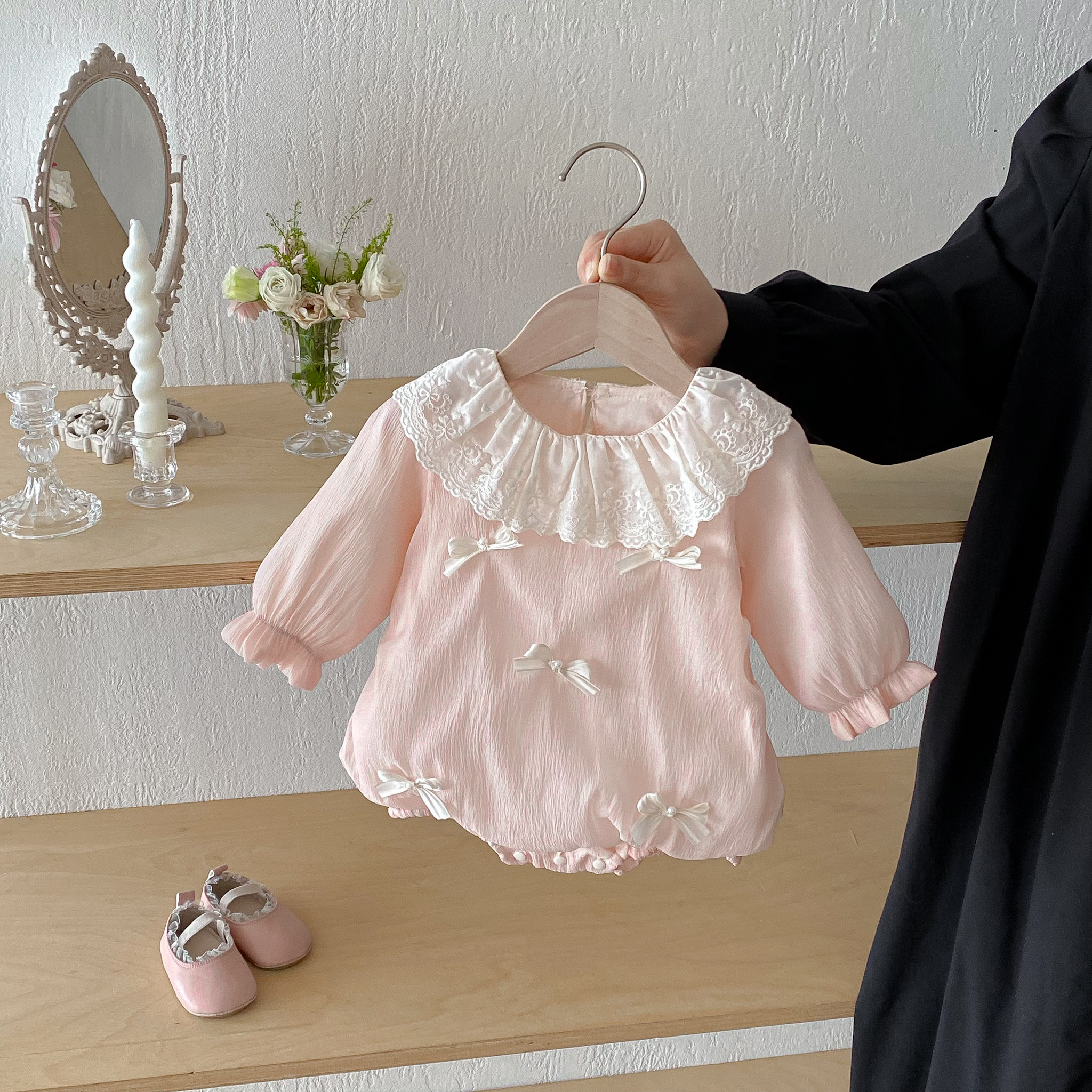 Autumn Baby Girl Pit Striped C - Knit Cardigan Infant recension och pris