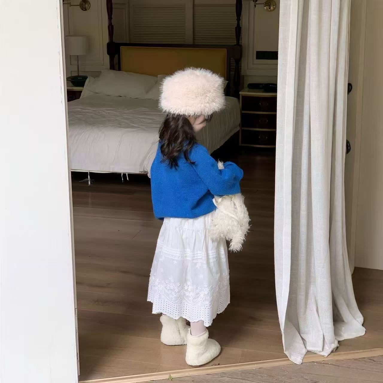 Spring Autumn Baby Girls Knitt - Baby Clothing Jumpers recension och pris
