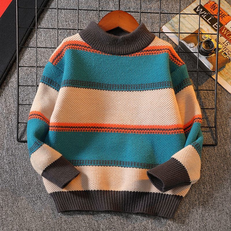 Boys Knitted Sweater New Winte - Baby Clothing Jumpers recension och pris