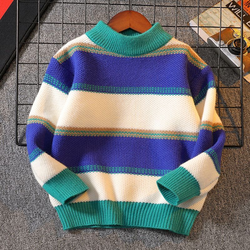 Boys Knitted Sweater New Winte - Baby Clothing Jumpers recension och pris